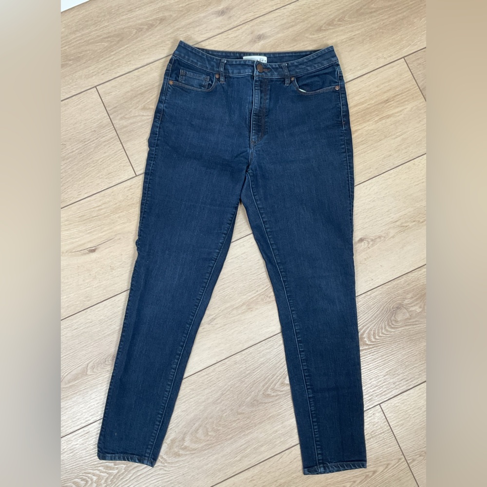 Loft Women's Curvy High Waist‎ Skinny Ankle Size 28